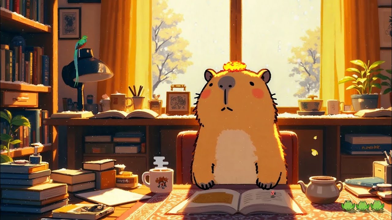 Deep Lofi Focus 📖 Peaceful Sounds To Clear Mind