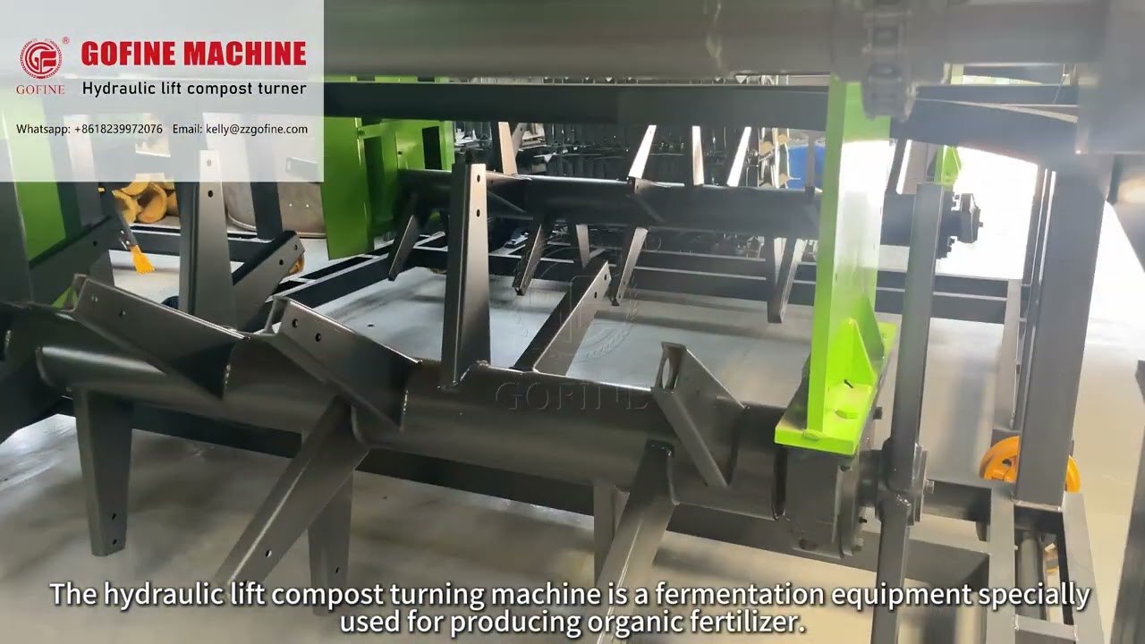 Nutrient Rich Compost Mixer for Sustainable Organic Fertilizer Production