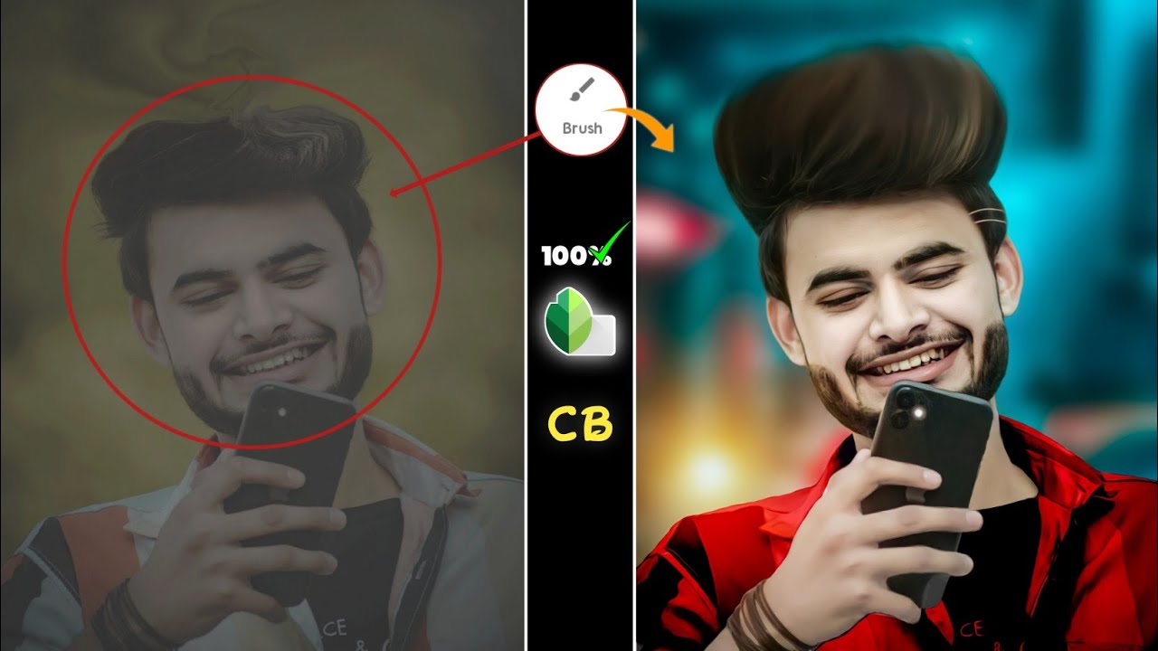 Snapseed New CB Hair Style Editing 2021 | Skin Smooth + Hairstyle Editing | CB Editing 2021