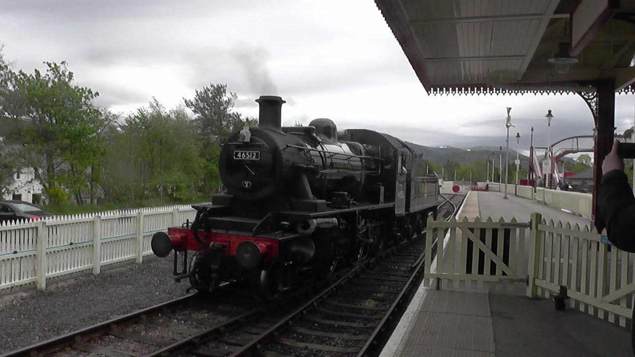 Strathspey steam railway Aviemore Scotland May 23rd 2015