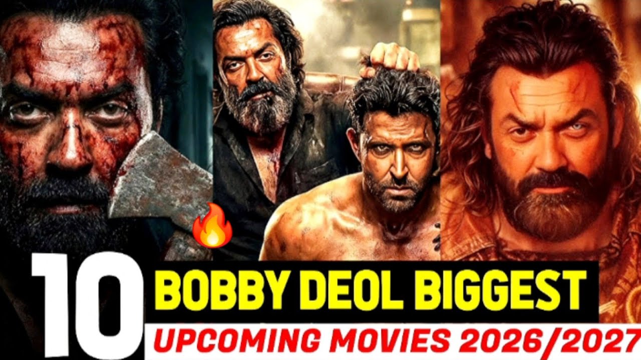 Top 8 Bobby Deol Upcoming Movies 2026 to 2028 | Bobby Deol Upcoming Film | Jana Nayagan