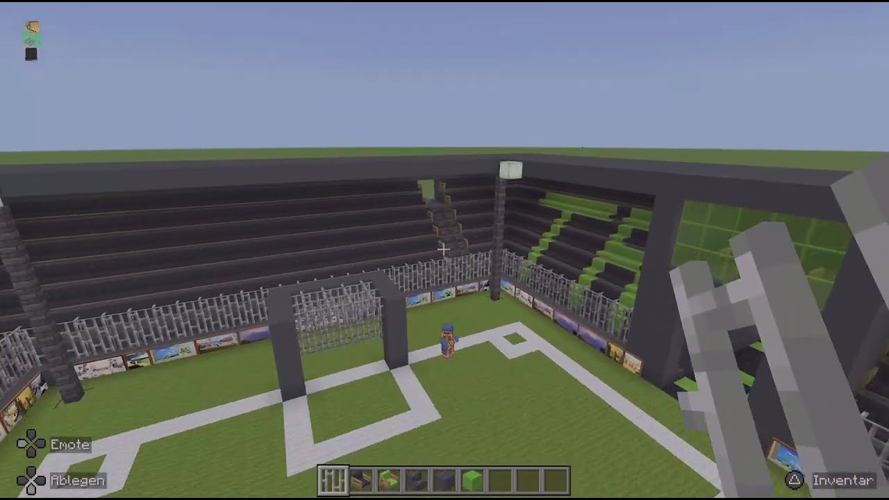 Ich baue mein Stadion in Minecraft teil 1 lTR OSCAR GM