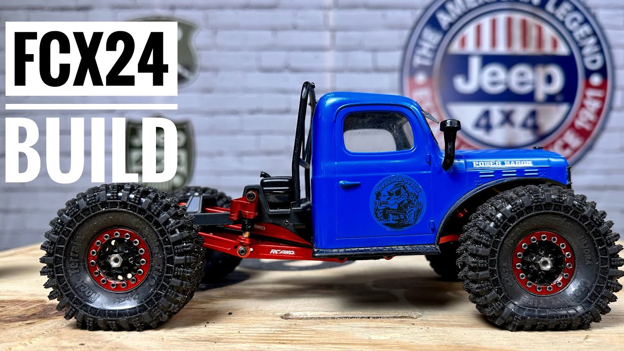 МОДЕРНИЗАЦИИ FMS FCX24 Power Wagon — бесщеточная модификация Furitek, увеличенная колесная база, ...