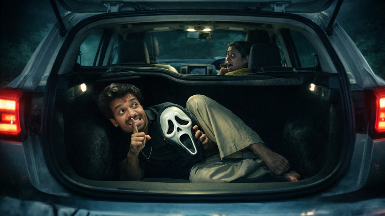 HIDING IN A YOUTUBER’S CAR 