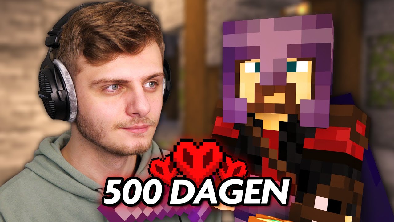We zijn voorbij 500 dagen! | Hardcore Survival #36