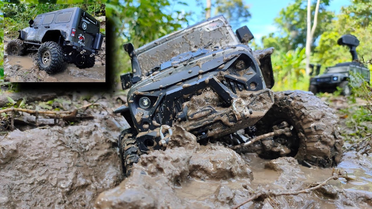 Off-Road MUD EXTREME 4X4 with RUBICON RGT EX86100 V2 RC Car || EXTREME OFFROAD - Rook Cruiser