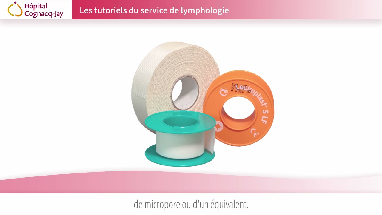 Tutoriel à destination des masseurs-kinésithérapeutes : Bandage 