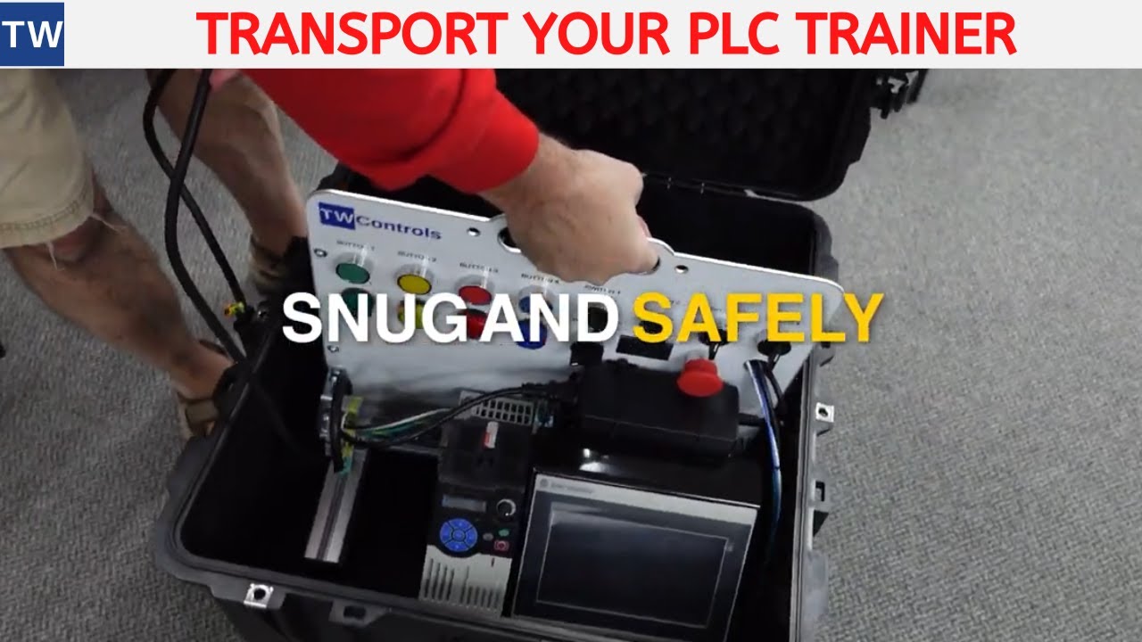 Portable PLC Trainer that will Still Impress Your Customer