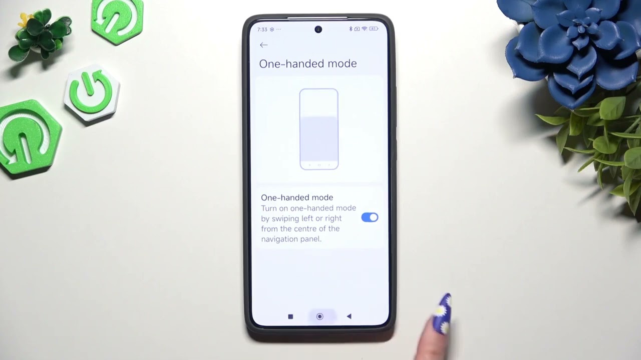 Wie aktiviere ich den Einhand-Modus auf dem POCO F7 Pro?
