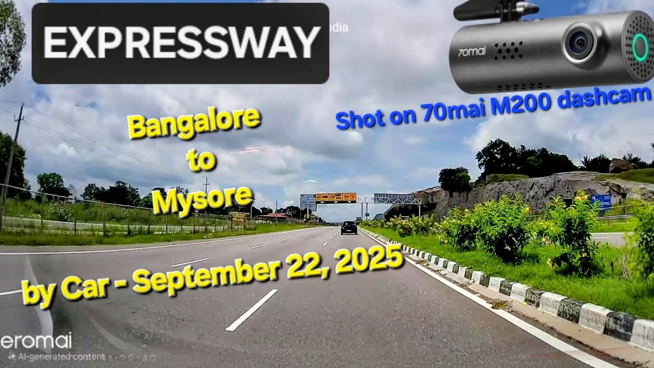 Bengaluru to Mysuru Expressway Road Trip 2025 | Travel Vlog