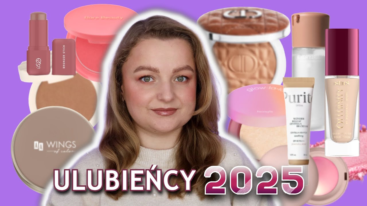 🏆 ULUBIEŃCY 2025 ROKU 🏆Najlepsze kosmetyki do makijażu ❤️
