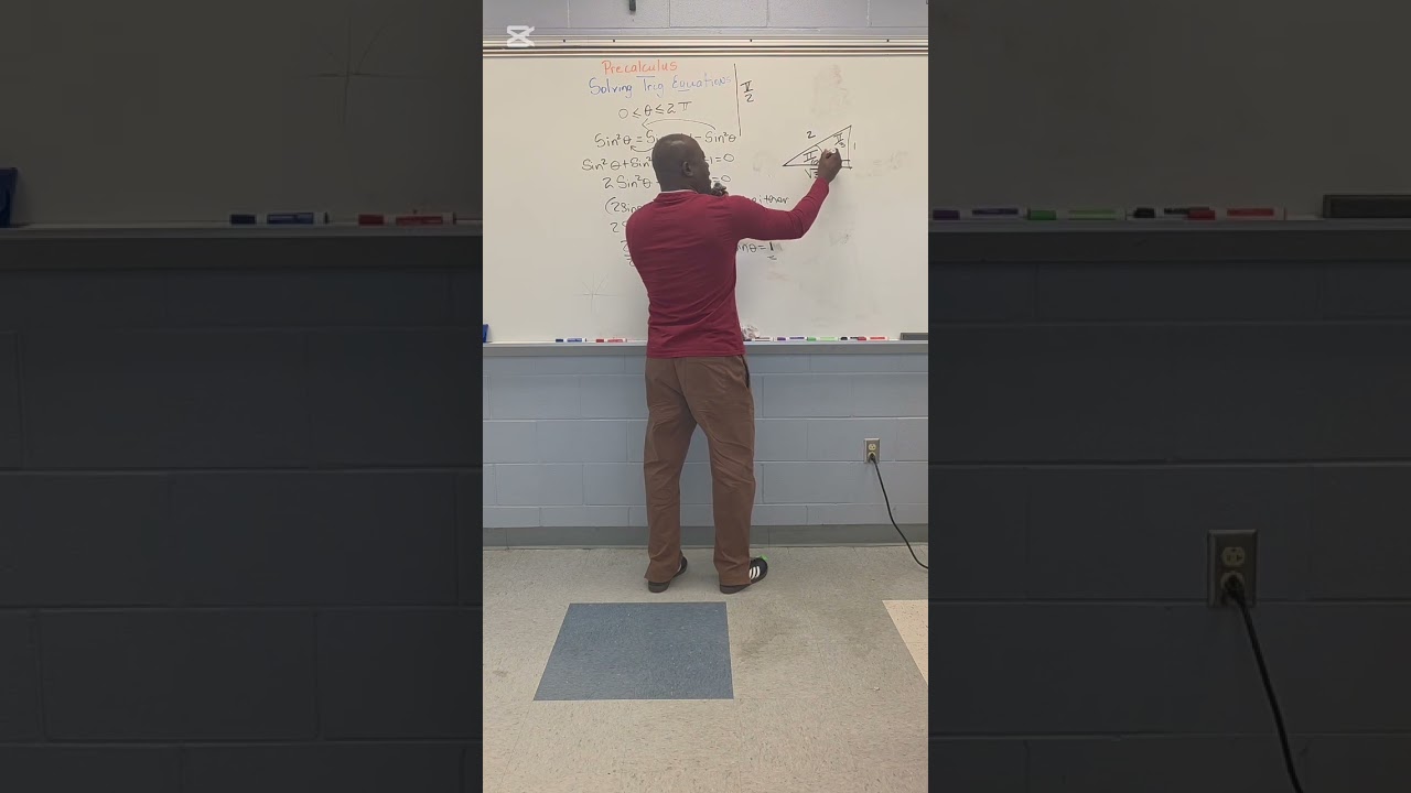 solving trig equations: pre calculus #education #basicproblems #precalculus #calculus 