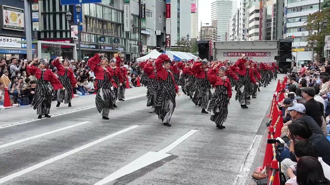 and As｜第26回 東京よさこい2025 本祭 2025.10.12(日)｜アゼリア通り｜Yosakoi Festival in Tokyo