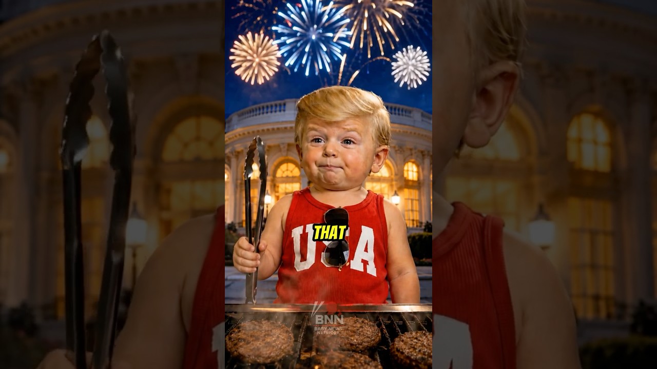 Baby Trump's 4th Of July Goes Horribly Wrong 🇺🇸