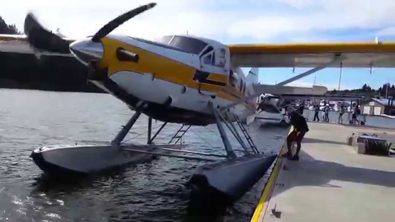 Kenmore Air DeHavilland Turbo Otter Seaplane with Pilot Steve Bjorling