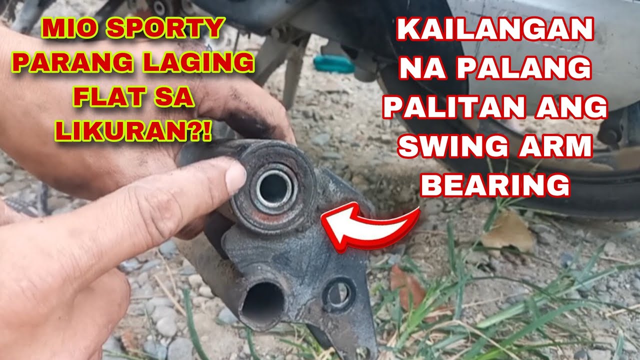 Mio Sporty swing arm bearing replacement