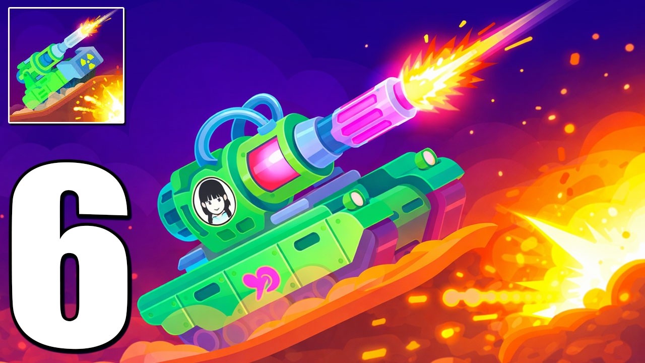 Tank Star - Gameplay Walkthrough Part 6 -Tank Battle, Battle 1vs1 (Android,iOS):