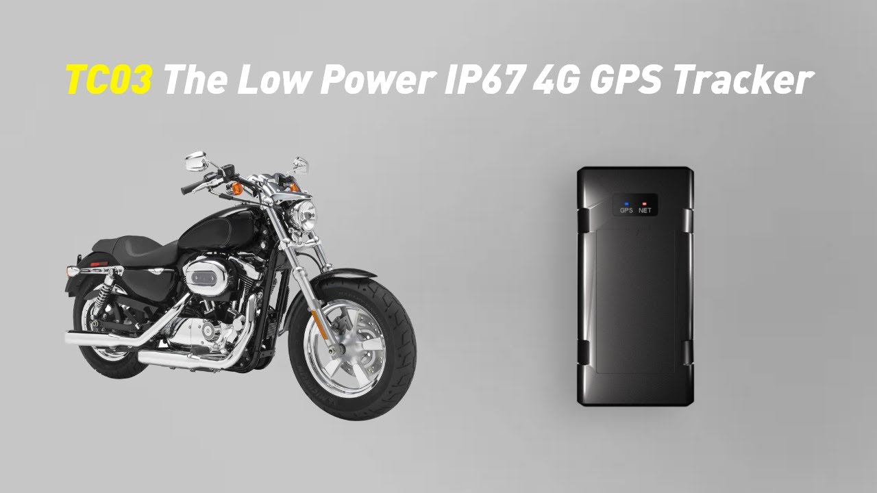 TC03 The Ultra-low Power IP67 4G Motorcycle Tracker