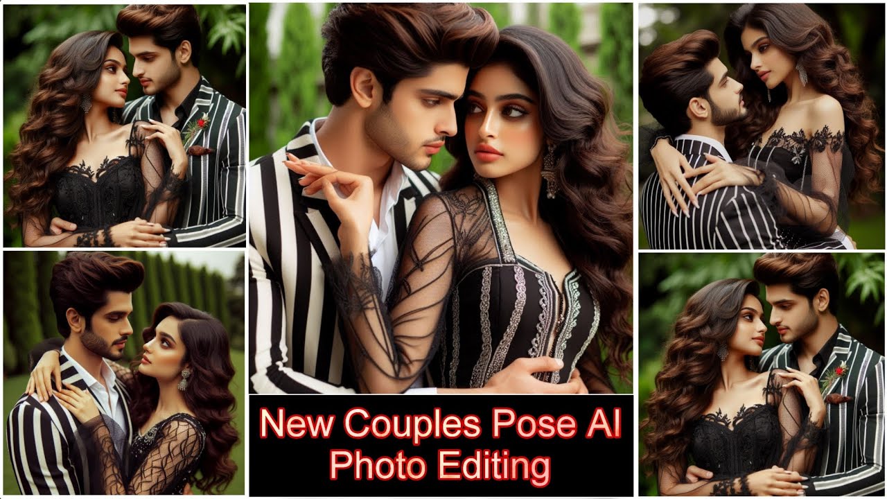 New Couples Pose AI Photo Editing with Bing Image Creator Prompt