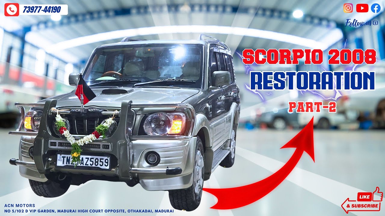 வந்துட்டேன்னு சொல்லு | 2008 Scorpio Restoration Part-2:Remarkable Progress!