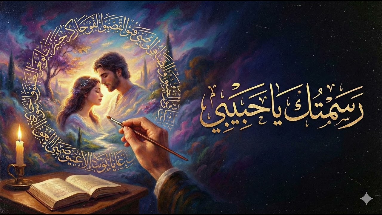 رسمتك يا حبيبي في خيالي - (أداء صوتي / إلقاء) رائع  بالذكاء الاصطناعي