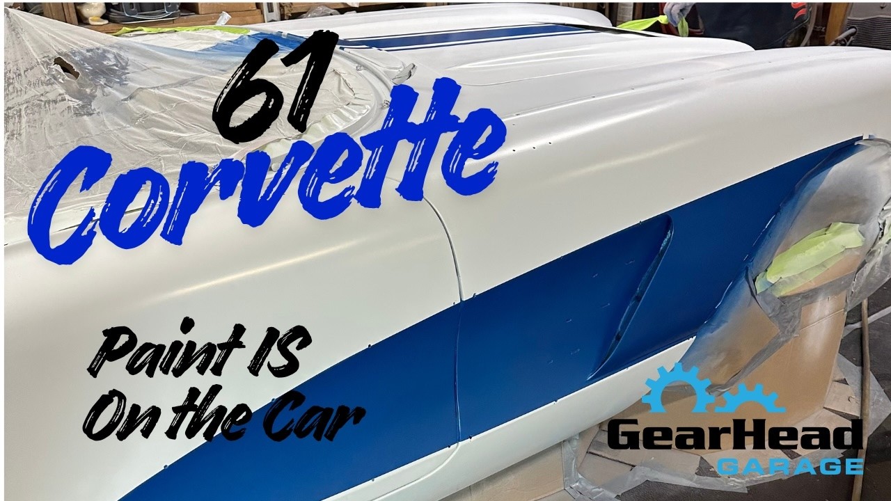 Painting the 61 Corvette RestoMod
