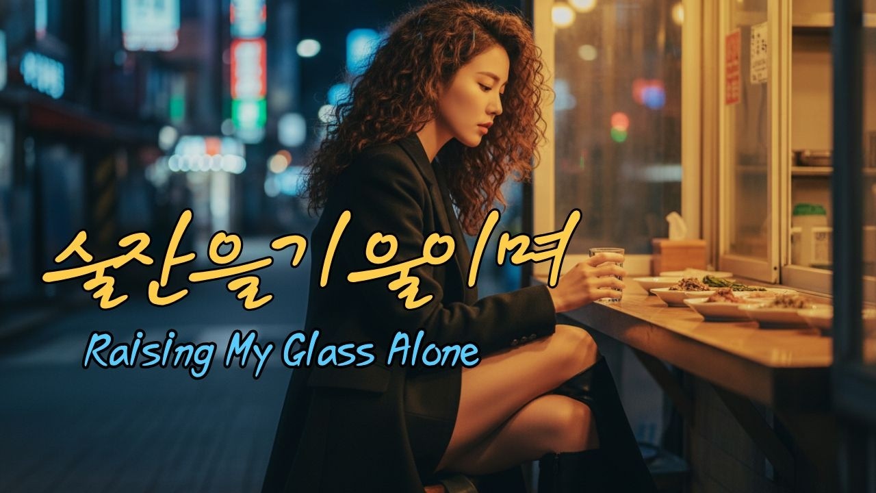 술잔을 기울이며 – 취해도 잊혀지지 않는 그 사람 |트로트 발라드 | 퓨전트로트 카페 7080 vol.74