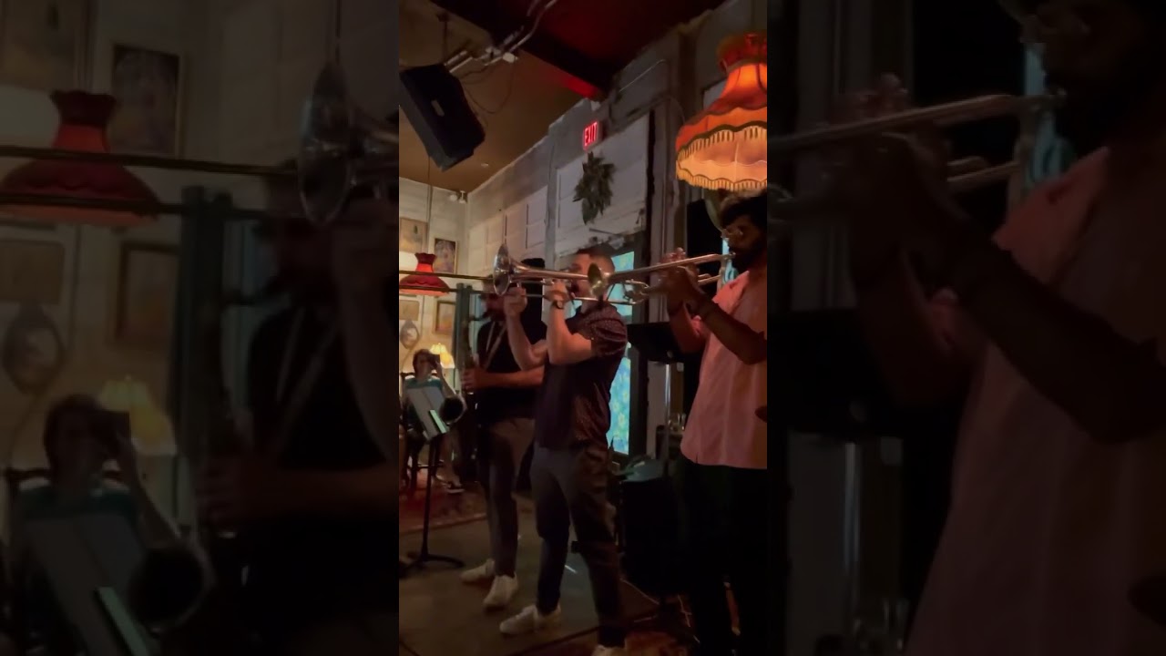 My Boo (Ghost Town DJs) - Live at Lagniappe in Miami, FL #music #brass #brassband