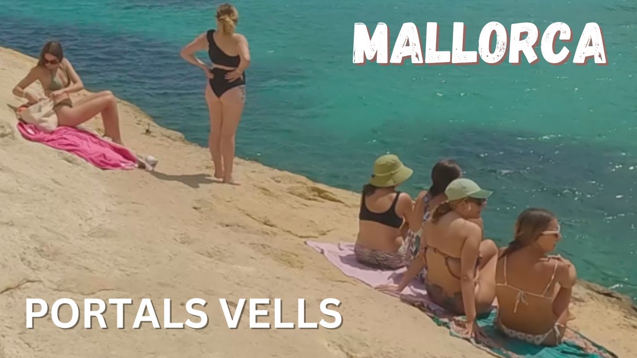 Beach walk | Mallorca, Spain | Playa del Mago, Platja del Rei - Cala Portals Vells 2, 3  Summer 2023