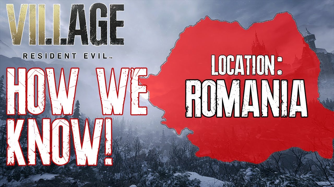 Resident Evil 8: Village | Location: Romania - How We Know! | RE8 News Update