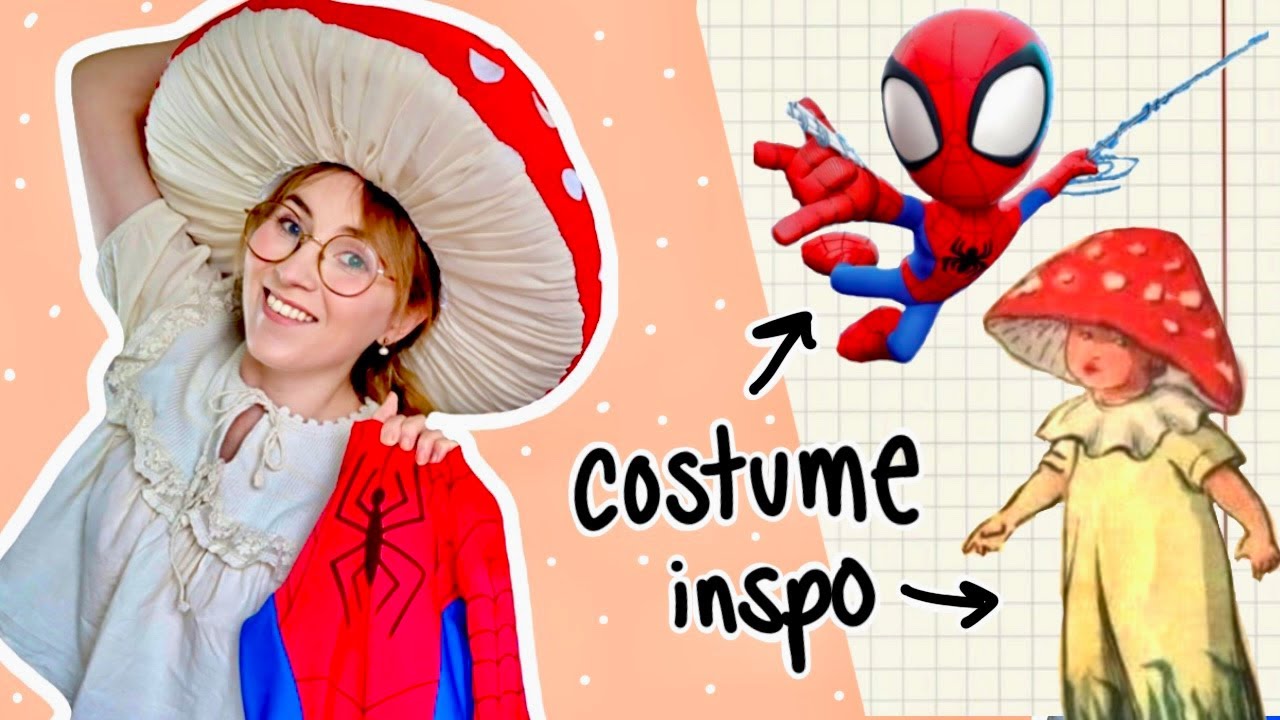 Die Halloween-Traumkost&uuml;me meiner Kinder 2025: Spider-Man gegen einen Fliegenpilz