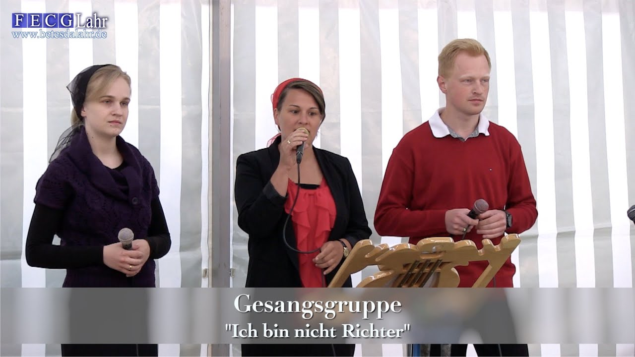 FECG Lahr - Bibelfestival 20.06.15 - Ich bin nicht Richter