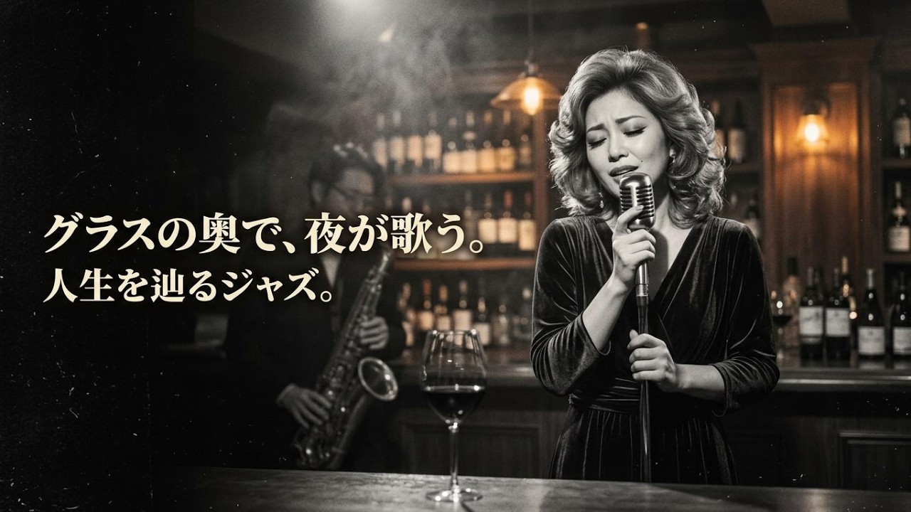 昭和の月夜ジャズ｜懐かしい夜に溶ける大人のBGM