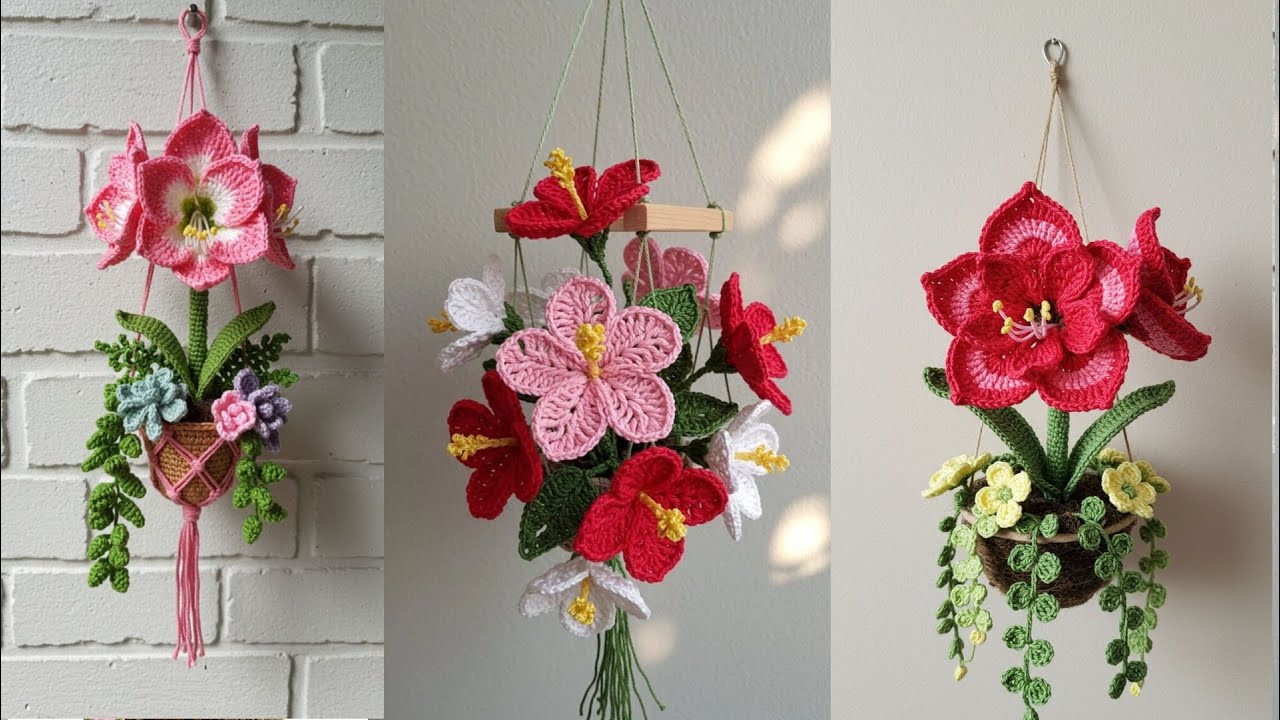 Crochet Flower | Very Beautiful & Attractive Crochet Ideas For Homedecor | Crochet Items 2026