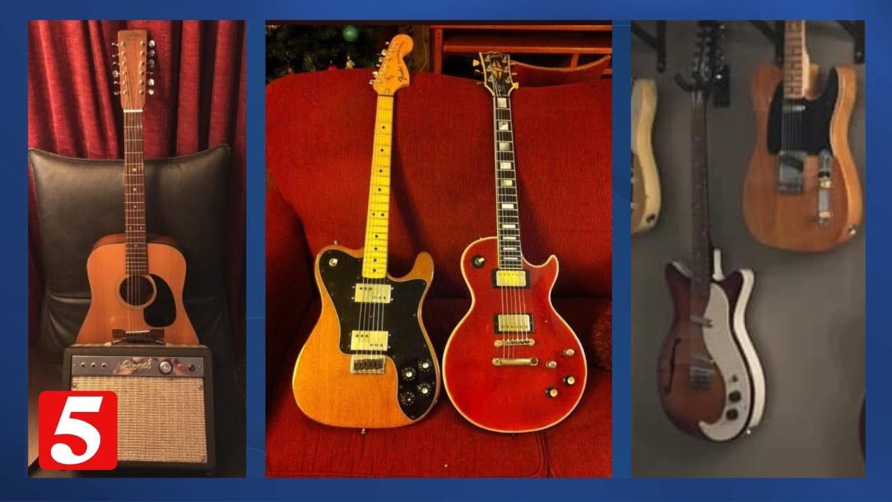 'Part of my soul amputated': Musician loses vintage guitars in storm burglary