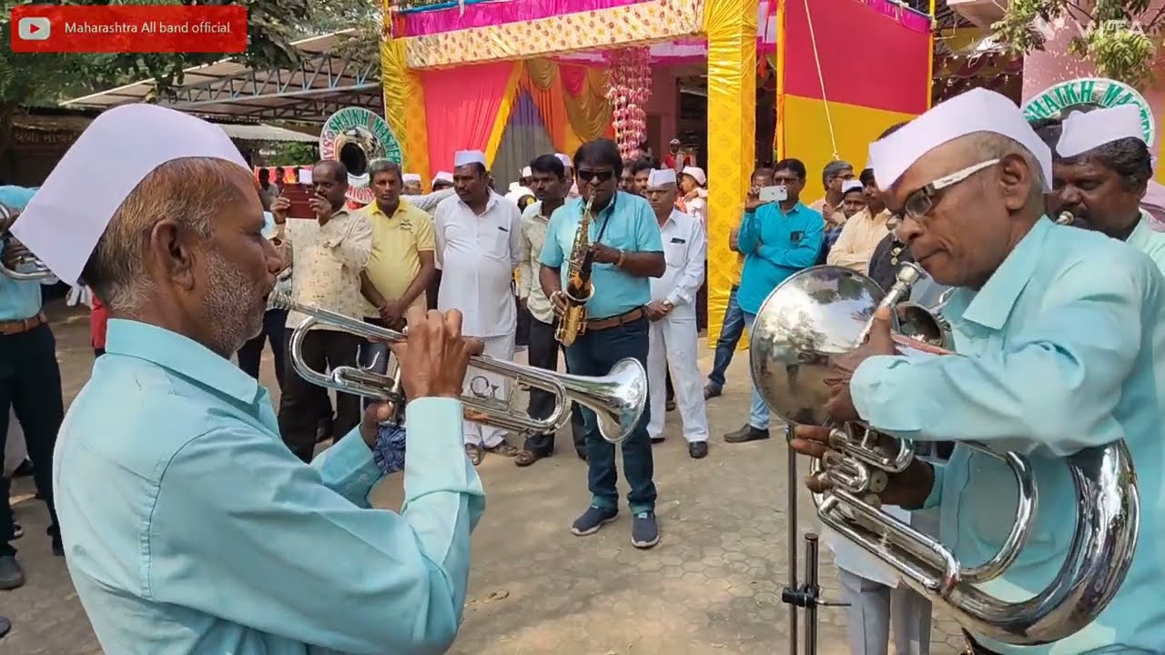 चंद्रा सॉंग 🎷| shaikh mastar band sakore | chandra song |  #viralvideo #bandvideo