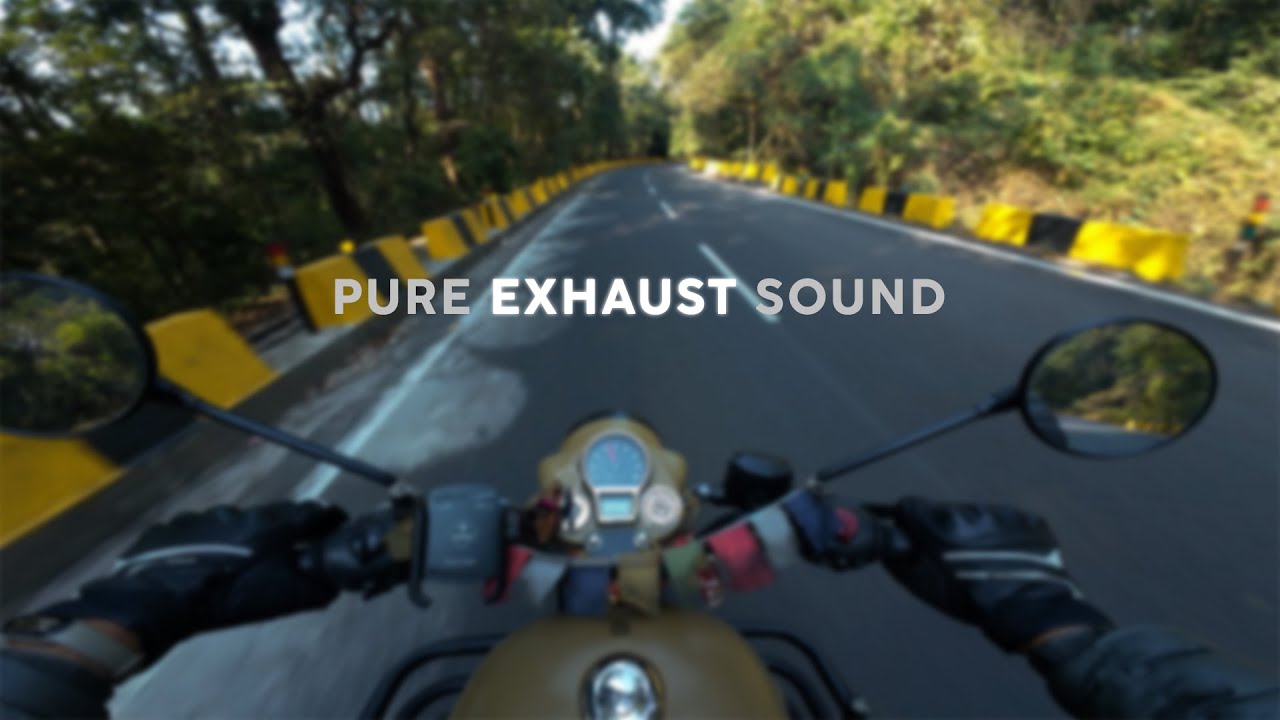 The Beauty of Darjeeling | RE Classic 350 POV | RAW EXHAUST SOUND #classic350 #bikeride #dji #pov
