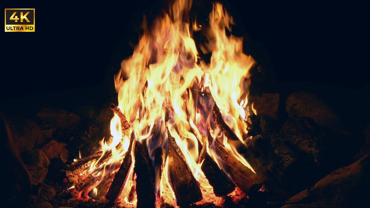 ASMR 3 Hours Relaxing Fireplace Sounds - Burning Fireplace & Crackling Fire Sounds
