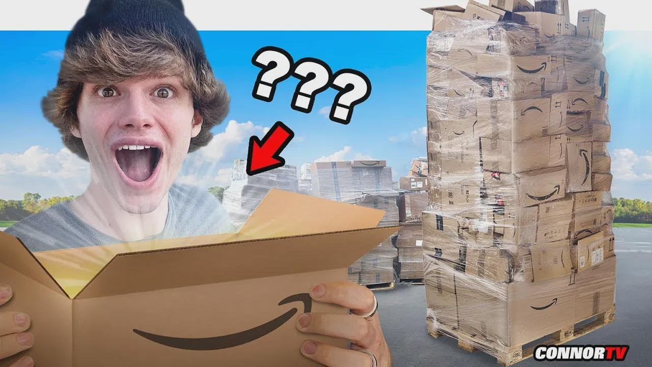 Compr&eacute; una caja misteriosa de devoluciones de Amazon gigante. &iquest;Realmente gan&eacute; dinero?