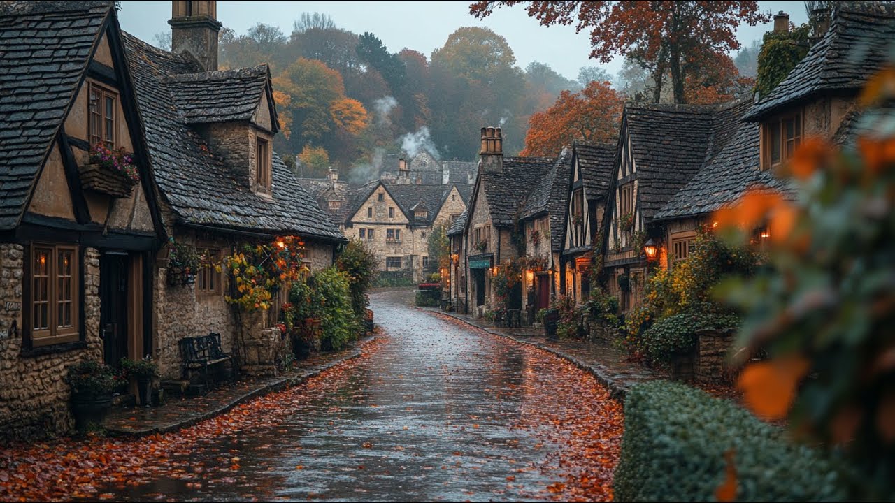 Bath, England - 4K Relaxing Walking Tour