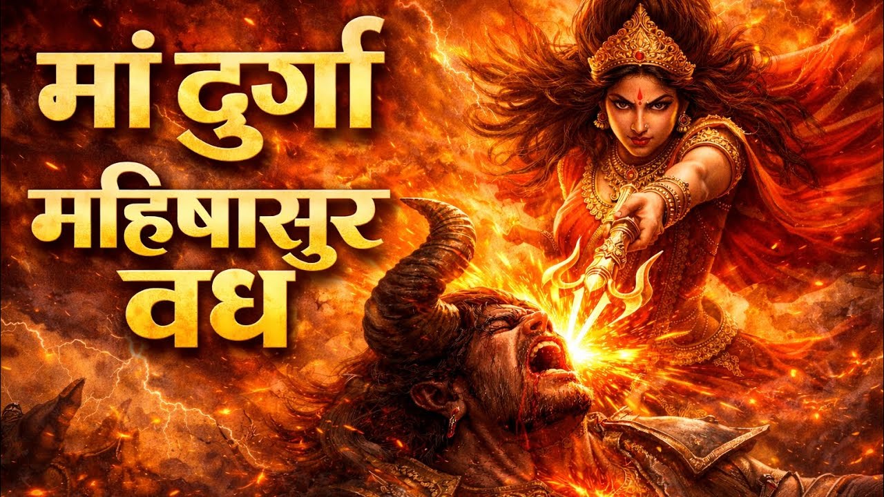 मां दुर्गा vs महिषासुर ⚔️ | 9 दिन का महासंग्राम | विजयादशमी की सच्ची कथा