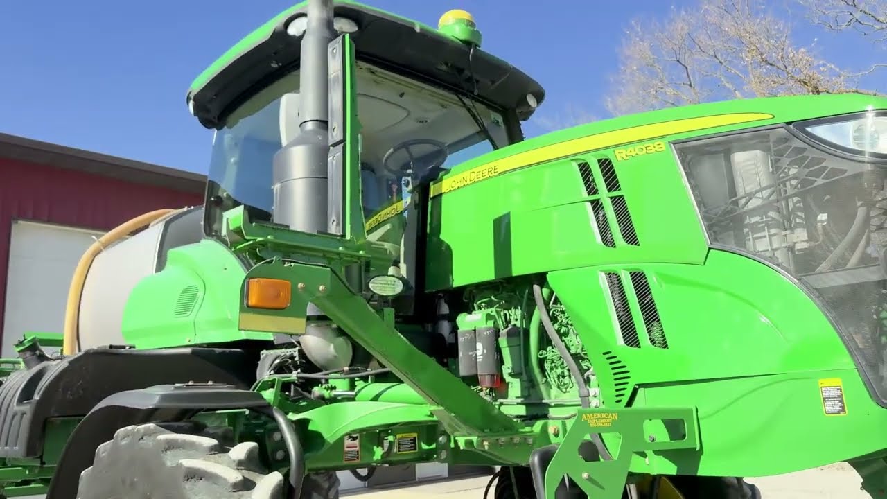 2016 JOHN DEERE R4038 SPRAYER