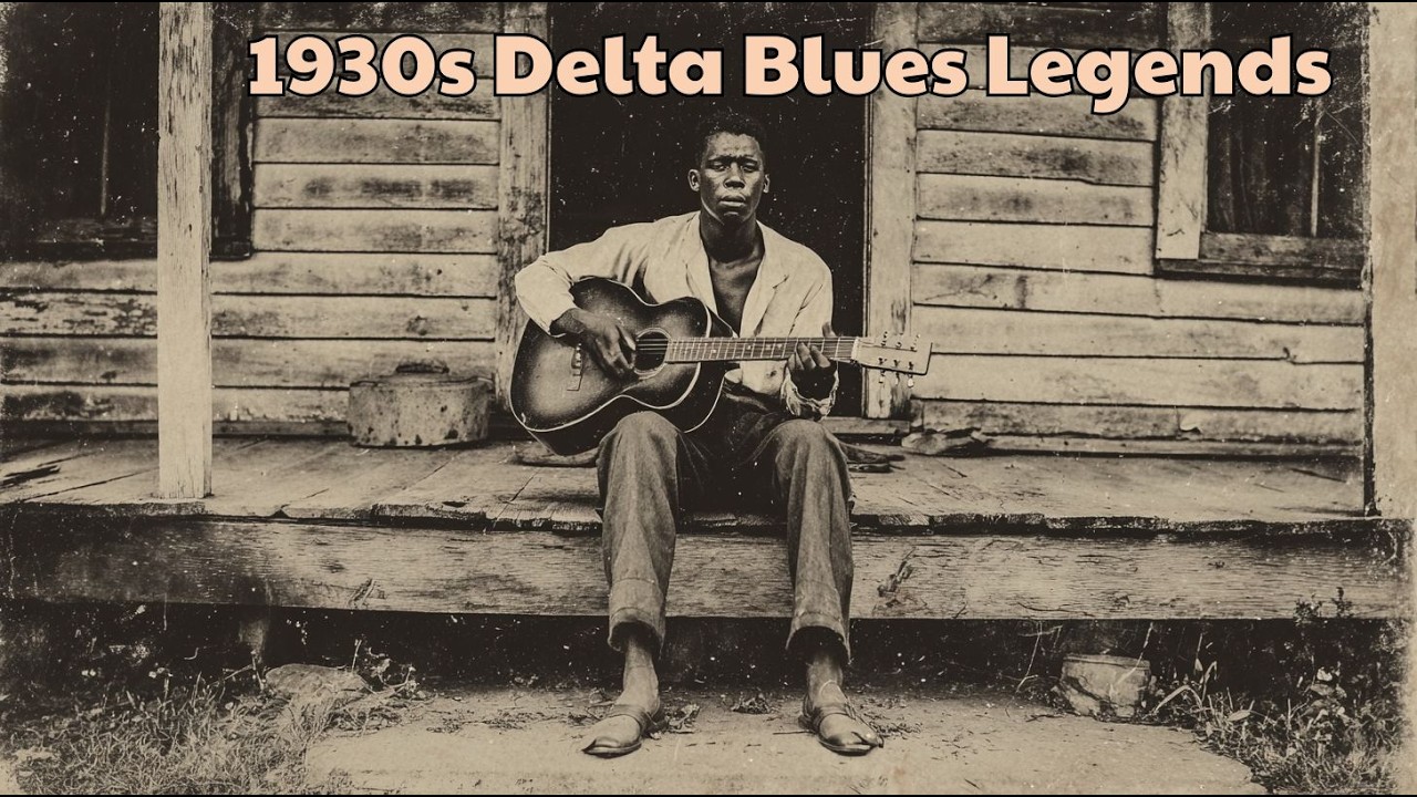 1930s Delta Blues Legends | Pony Blues, Me and the Devil Blues &ndash; Nostalgic Southern Gothic Vibes
