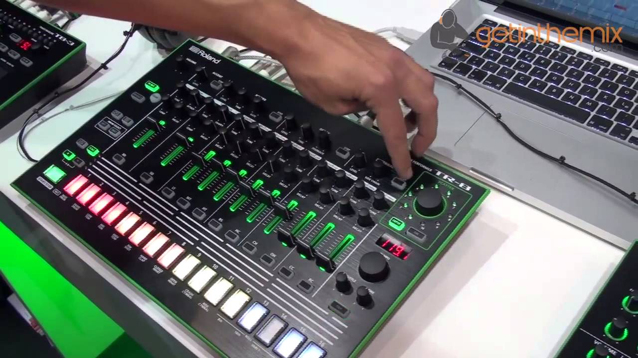 Roland AIRA TR-8 Step Sequencer Drum Machine at MusikMesse 2014