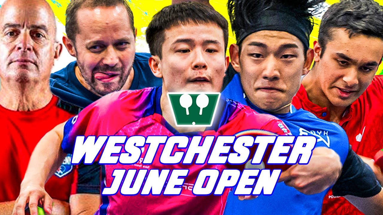 Westchester Table Tennis Center June Open Highlights! Ft. Major League Table Tennis Commissioner