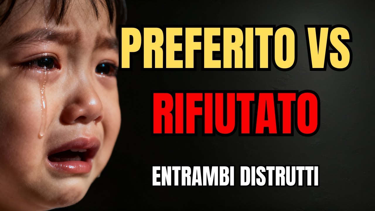 Il figlio PREFERITO e il figlio RIFIUTATO - come i genitori narcisisti dividono