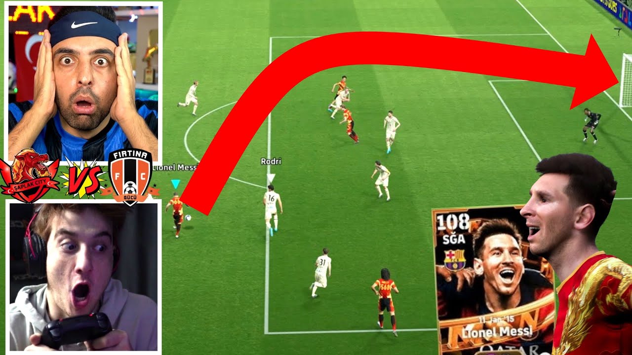 MESSİ +3 GOL 😱 24 METRE BOMBA PLASE ! EN GOLLÜ MAÇ ! ÜMİDİ VS EMJAN ELPESİCO 25 KAPIŞMA