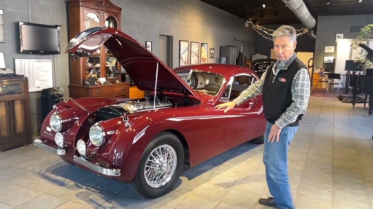 1951 Jaguar XK120 coupe -walk around