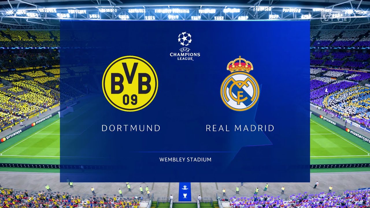 FIFA 19 PS4 - Dortmund vs Real Madrid | UEFA Champions League Final 23/24