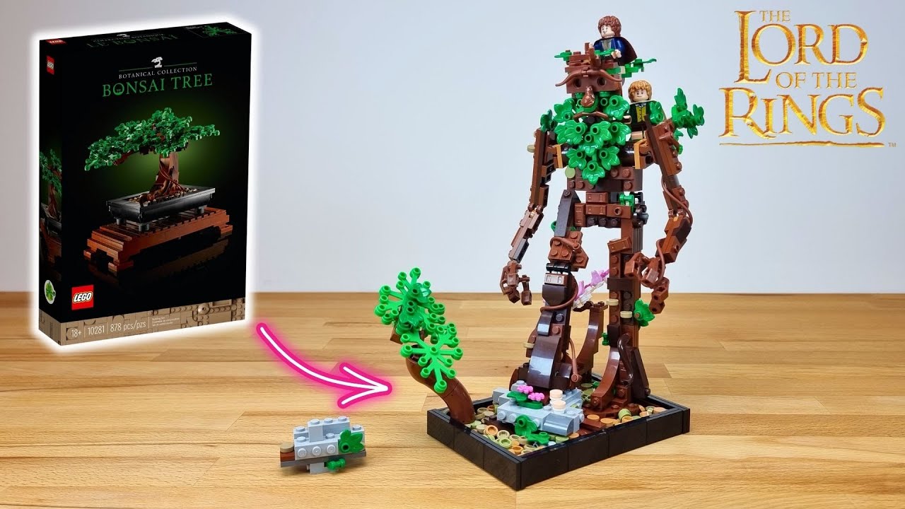 Lego Lord of the Rings Treebeard | Incredible Alternative 10281 Build